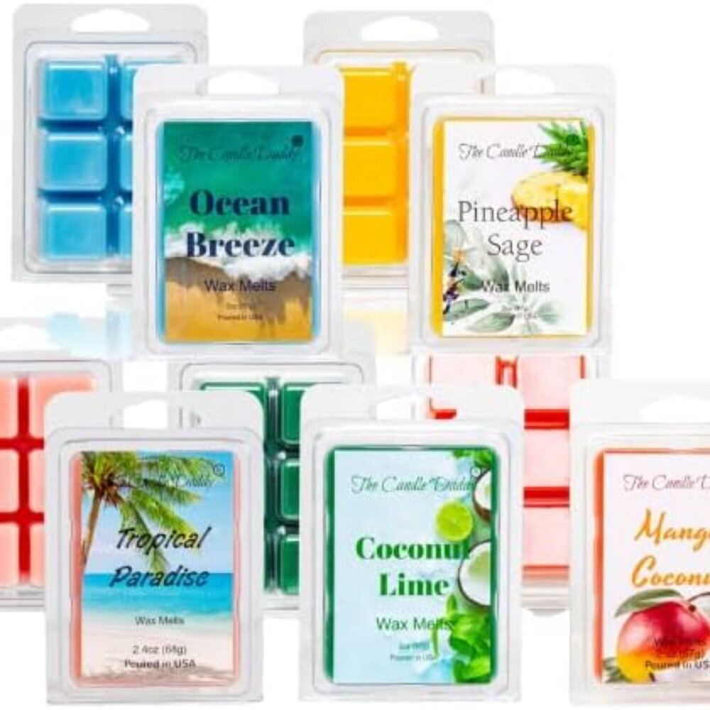 Scents of Summer 5 Pack - 5 Amazing Summer Wax Melts - 30 Total Cubes - 10 Total